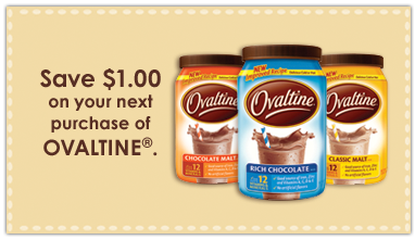 Ovaltine Ovaltine Coupone