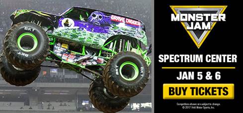 Time For Some Monster Jam Fun in Charlotte! 1/5-1/6